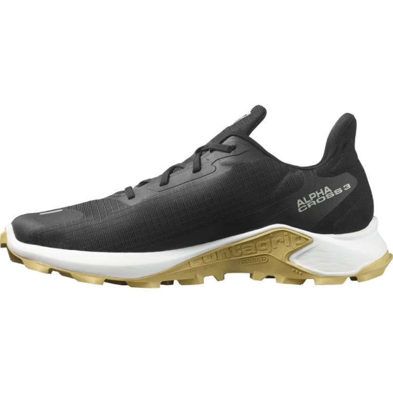 Salomon Alphacross 3 Men's Trail Running Shoes Black | CA 45N2